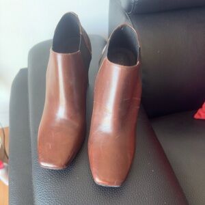 Geox Men's Brown Leather Chukka Boots